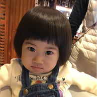 すっかり美容院慣れ♡カエちゃん(2歳) 