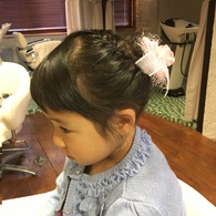 キッズ ヘアアレンジ☆あーちゃん(４歳)